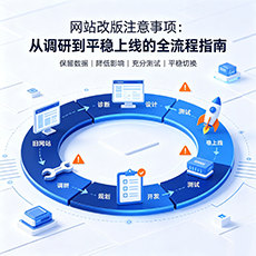 汉中建站-网站改版注意事项:从调研到平稳上线的全流程指南