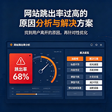 汉中建站-网站跳出率过高的原因分析与解决方案