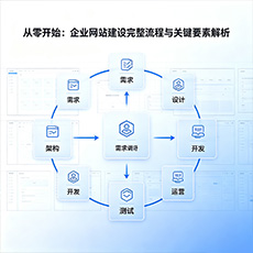 汉中建站-从零开始:企业网站建设完整流程与关键要素解析