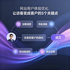 汉中建站-网站用户体验优化：让访客变成客户的5个关键点